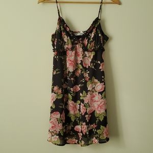 Floral mini dress